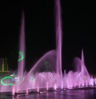 漂浮喷泉
